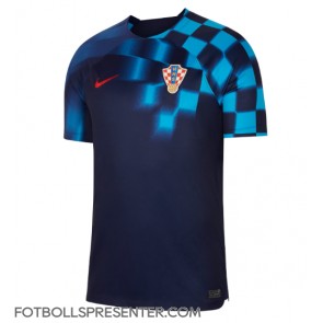 Kroatien Borta Matchtröja VM 2022 Kortärmad